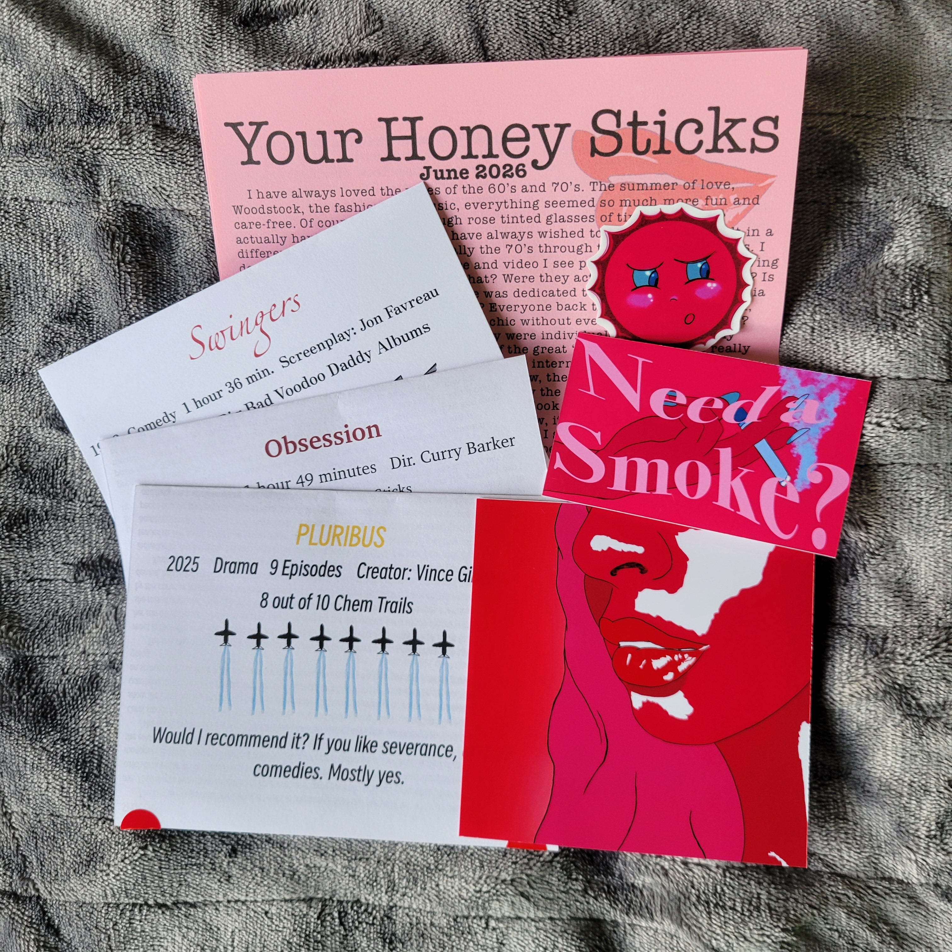 Your Honey Sticks Mail Club
