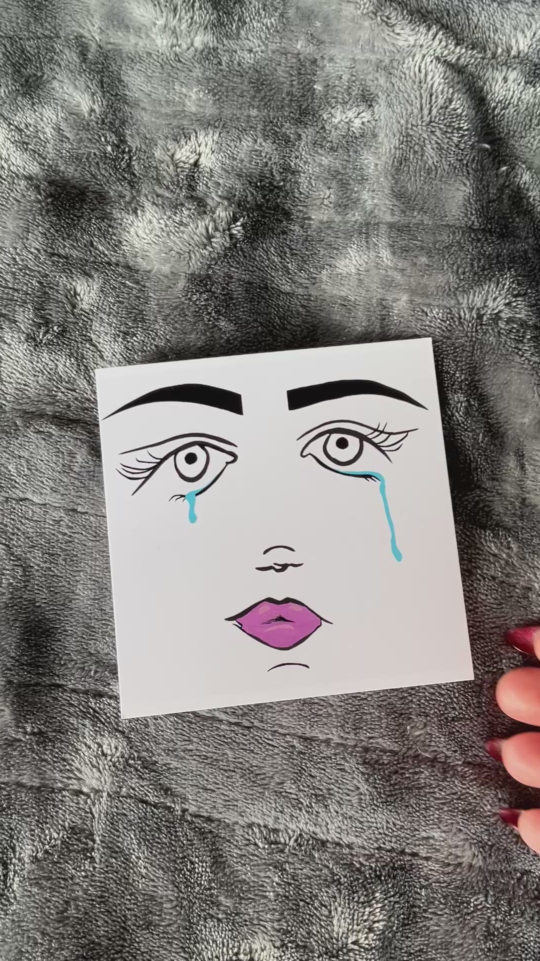 Do You Really Want to Make Me Cry? Print